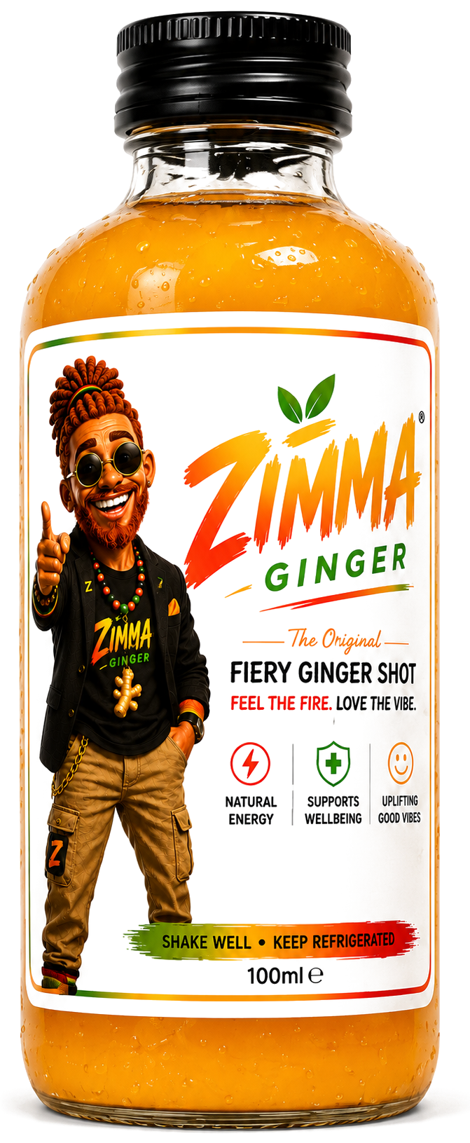 Zimma Ginger 100ml bottle